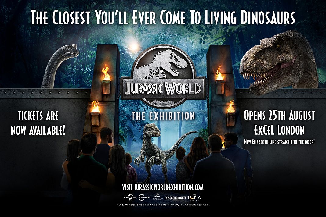 jurassic world tour uk 2022