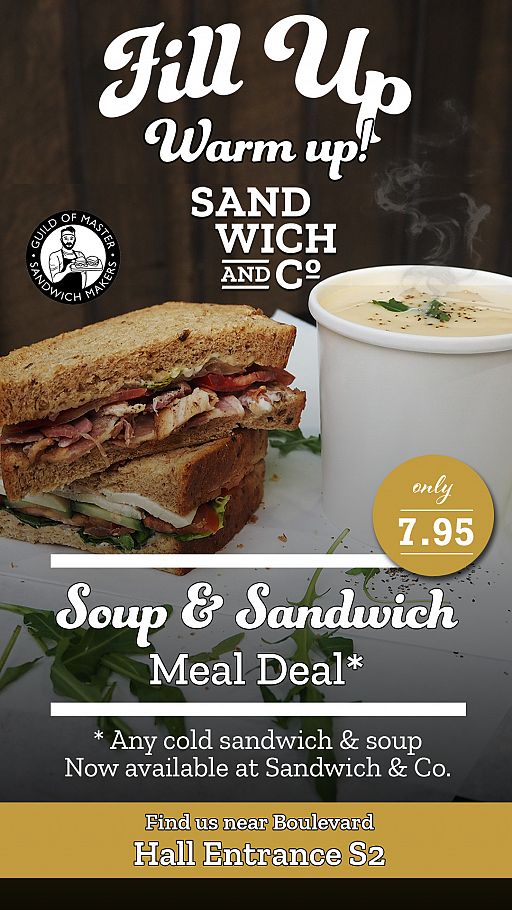 Sandwich and Co Onsite Food Outlet ExCeL London