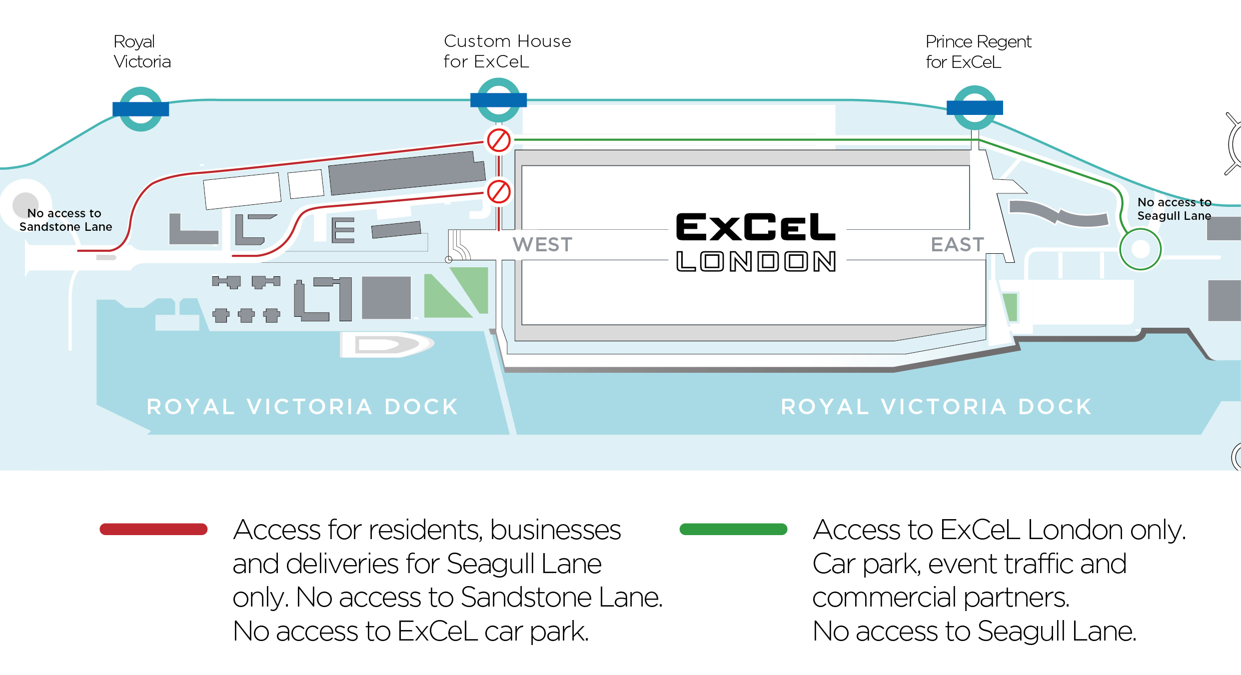 Driving and parking - ExCeL London